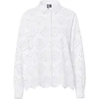 Pieces Bluse 'PCVILDE' hvid