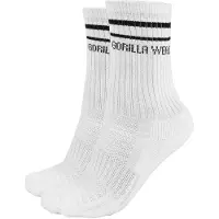 Gorilla wear Crew Socks 2-Pack, White