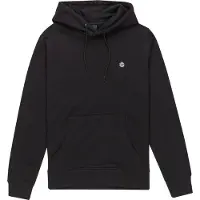 Element - Sweatshirts - Icon Embroidery Hooded Sweatshirt Flint Black til UnisexBomuld - Størrelse XL - Sort