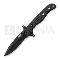 CRKT M21-10KSF foldekniv, triple point serrations