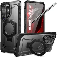 Supcase Samsung Galaxy S26 Ultra Unicorn Beetle Grip Mag MagSafe Cover - Sort