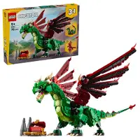 LEGO Creator - Middelalder-drage 31161 - 3-i-1 - 715 Dele - - OneSize - Klodser