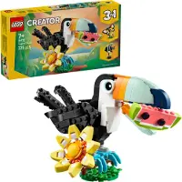 LEGO Creator - Tropisk Tukan 31173 - 3-i-1 - 225 Dele - - OneSize - Klodser