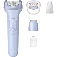 Philips 8000 series epilator til våd og tør epilering (5 tilbehør) blå BRE711/00 (8720689042185)