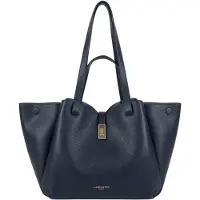 LANCASTER PARIS Shopper 'cabas épaule L Milano Horizon Bleu Foncé' blå