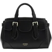 GUESS Skuldertaske 'Sac Bandoulière Diana Maxi Satchel Black' sort