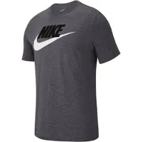 Nike T-Shirt NSW Futura Icon - Grå/Sort/Hvid, størrelse Large