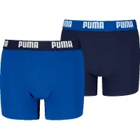 Puma Boxershorts - 2-pak - Navy/Blå - - 134/140 - Boxershorts