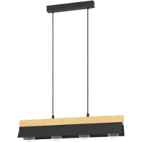 Eglo TARRAFO PENDEL 4XE27 L880 SORT FSC