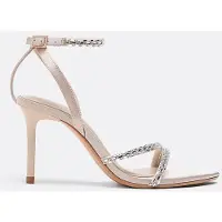 Stradivarius Højhælede Sandaler Med Strass-Detalje 1-102 39