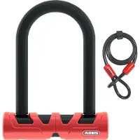 ABUS Ultimate 420 Mini + Cobra Cable U-Lock: 5,5 Shackle