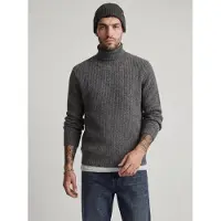 R.D.D. ROYAL DENIM DIVISION Pullover 'RDDPAUL' grå-meleret