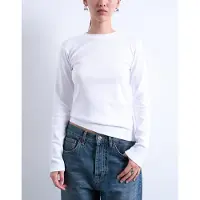 Topshop Shirts 'EVERYDAY' hvid