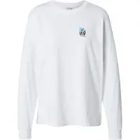 Iriedaily Shirts 'Square Flowers' himmelblå / kastaniebrun / smaragd / hvid