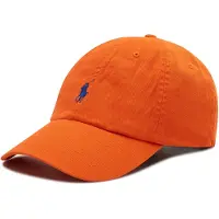 Ralph Lauren Polo Ralph Laurentil mænd. 710667709014 Kasket i orange bomuld med kinesisk stil (OSFA), Casual