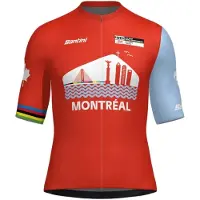Santini 2026 Uci Road World Championships Montreal Kortærmet Trøje