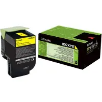 Lexmark 802XY Tonerkassette Gul 80C2XY0 Modsvarer: N/A