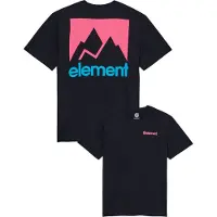 Element - T-shirts - Joint SS Tee Flint Black til UnisexBomuld - Størrelse L - Sort