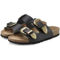 French Connection Pantoletter guld / sort