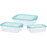 Excellent houseware Cristal Madpakke 3 Enheder