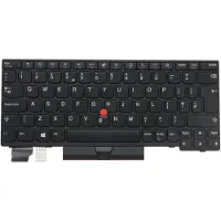 Lenovo - Notebooks udskiftningstastatur - med Trackpoint - QWERTY - UK - sort - FRU - for ThinkPad L13 Gen 2 L13 Yoga Gen 2 X13 Gen 1
