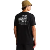 The North Face Funktionsskjorte 'Mountain' sort / hvid