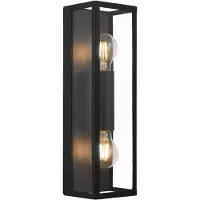 Eglo AMEZOLA VÆG IP44 2XE27 H380 SORT