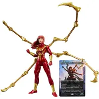 Hasbro Magic The Gathering Marvel-legender Jern Mary Jane Watson Spider-figur Med Eksklusivt Foliekort Engelsk 15 Cm