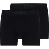 BOSS BOSStil mænd. 50475677 Pakke 2 sorte UltraSoft boksershorts i sort (XL), Afslappet, Modal