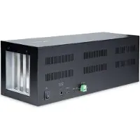 StarTech.com Startech 4-Slot PCIe Expansion Chassis with PCIe x2 Host Card, PCIe 2.0 - 10Gbps, External PCIe Slots for Desktops/Servers, PCI Express Expansion Box/Adapter, 4 PCIe x1 Slots - Busudvidelse til system