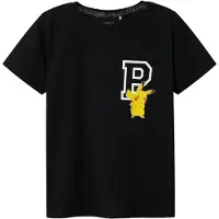 Name it T-shirt - Noos - NkmDex Pokémon - Sort m. Pikachu - - 11-12 år (146-152) - T-Shirt