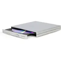 Gembird DVD-USB-021-SV - Ekstern - DVD-RW (Brænder) - USB 2.0 - Sølv