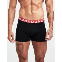 Frank dandy Boxershorts 5 pack Sort Rød