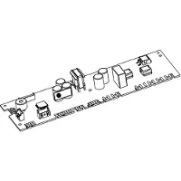 Electrolux PCB, oparbejdet 2425800881