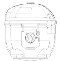 Electrolux kompressor, komplet 2425088511