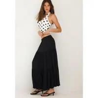 Stradivarius Boho Midi-Nederdel 0-001 M