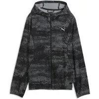 Puma Run Velocity Printed Woven Jacket Women, Clothing, Black, L