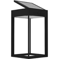 Eglo SUZZARA SOLCELLE VÆG M/SENSOR SORT/HVID