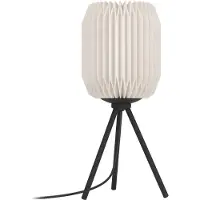 Eglo BELGRAVE BORD H440 E27 SORT/HVID FSC