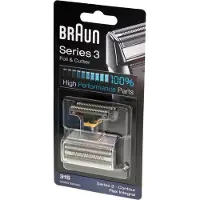Braun 31S - Ekstra klinge og skærer - til shaver - sølv - for Contour Series Flex Integral + Series 3