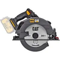 CAT DX53B, Træ, Sort, Børstefri, 18,5 cm, 5500 rpm, 6,5 cm