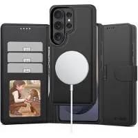 Tech-Protect Samsung Galaxy S26 Ultra 2-i-1 pungetui - Magsafe-kompatibel - sort