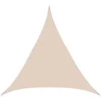 INF Trekantet Solsejl / Sejldug Beige S