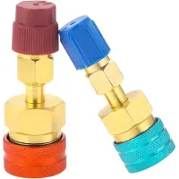 INF Automotive R134A til R1234YF AC Kølemiddel Adapter, Høj- og Lavtryks Hurtigkobling