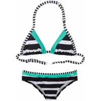 Kangaroos Bikini neonblå / blandingsfarvet / sort / hvid