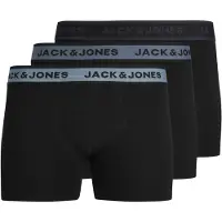 Jack & Jones Boksershorts 'Louis' grå / sort-meleret