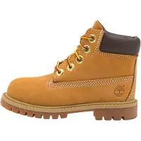 Timberland Timberlandunisex til børn. TB1128097131 Læderstøvler Premium 6 terproof Boot gul (22), Fast, Blonder, Casual, børnetøj