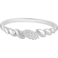 Diamant Exquis Ring sølv