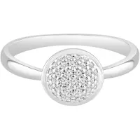 Diamant Exquis Ring sølv