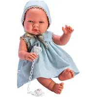 ASI Dukke - 43 cm - Maria - Stars on Blue Background - - OneSize - Dukke